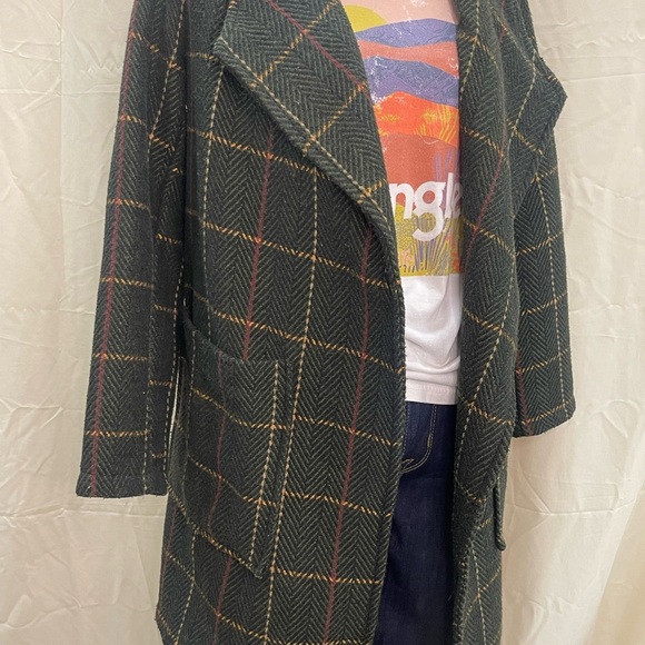 HYFVE Plaid Coat oversized small - Picture 1 of 7